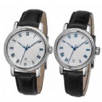 Fashion leather watch lover watch with Roman numerals