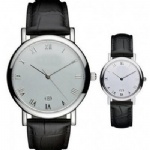 Hot selling lover watch with calendar and PU strap