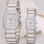 Fashion lover watch with ceramic strap