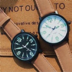 Quartz watch fashion leather watch