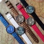 Quartz watch fashion gunmetal alloy watch