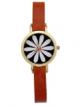 Quartz watch leather strap watch fashion lady watch