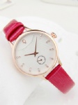 Quartz watch PU strap watch fashion lady watch