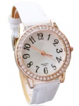 Quartz watch with diamond and Arabic numerals fashion lady watch