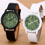 Fashion lover watch with pu strap