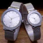 Fashion lover watch with steel mesh strap