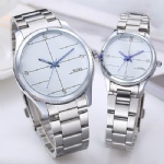 Fashion lover watch with steel band